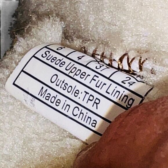 Unbranded Suede with Fur Lining Winter Boots Brown Women's 6 - Picture 10 of 12